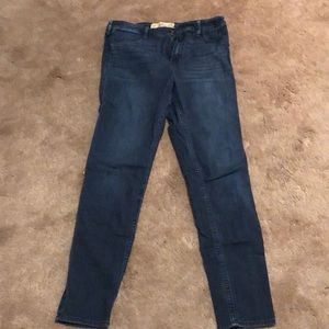 hollister high rise jean leggings
